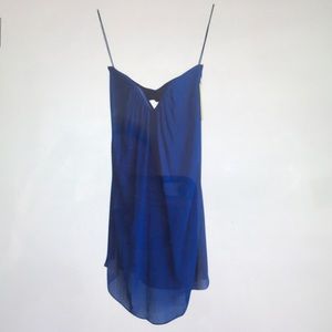 Alice in Olivia Blue cocktail mini dress